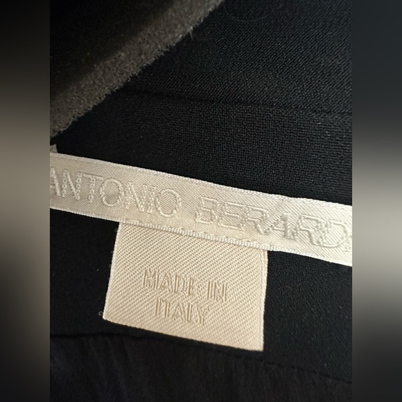 Antonio Berardi Black Midi Pencil Dress IT44 / US8 $1895 Retail - Picture 9 of 9